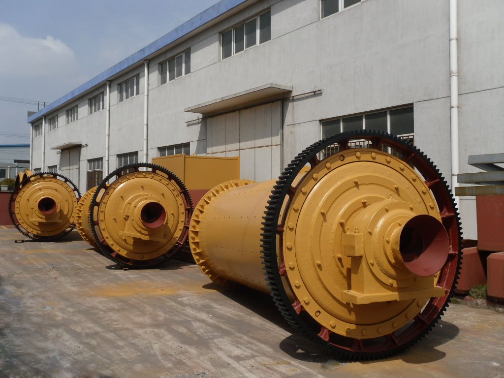 Ball mill grinding process
