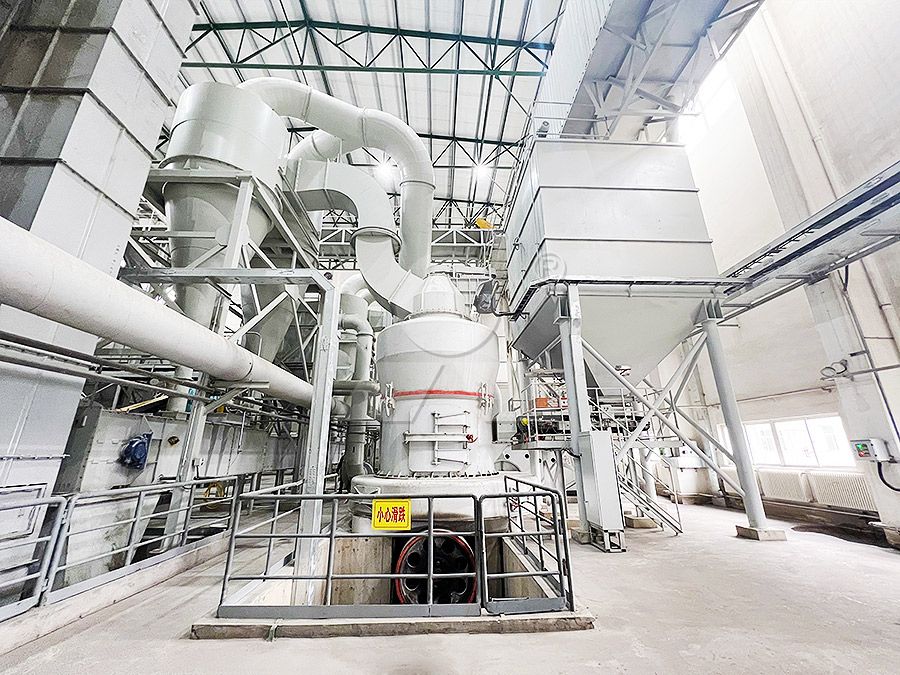 Brick grinding process in industrial mill