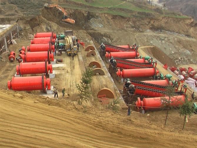 titanium ore grinding process