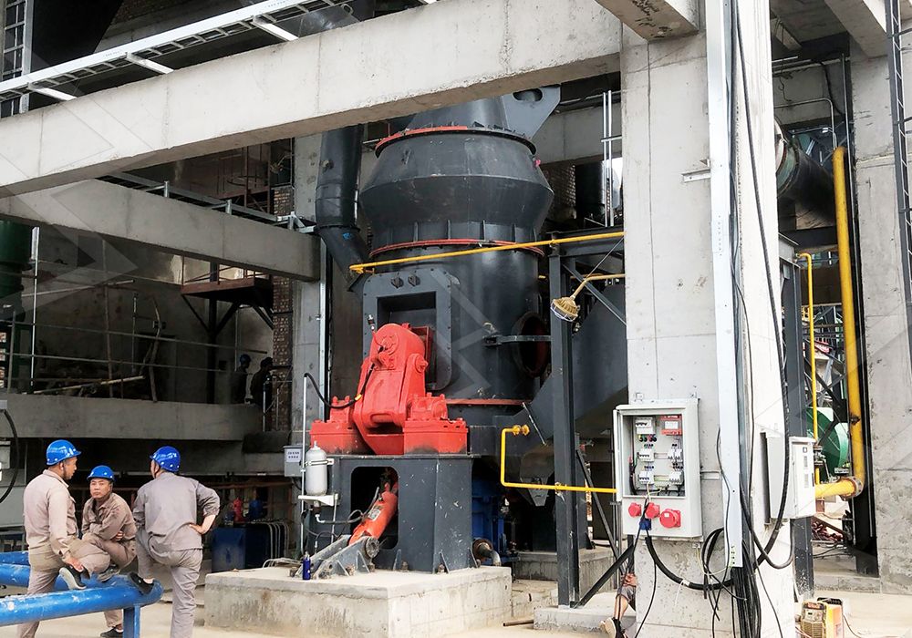 High Pressure Roller Mill internal structure