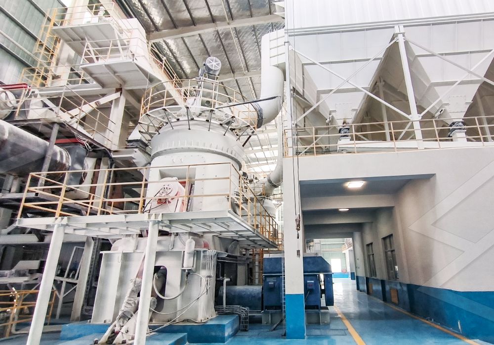 Industrial slag grinding process