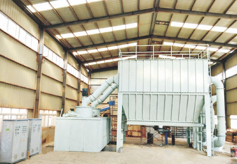 MW ultrafine grinding mill installation