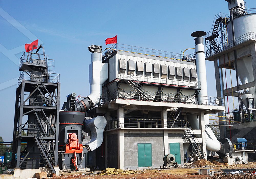 Slag grinding production line