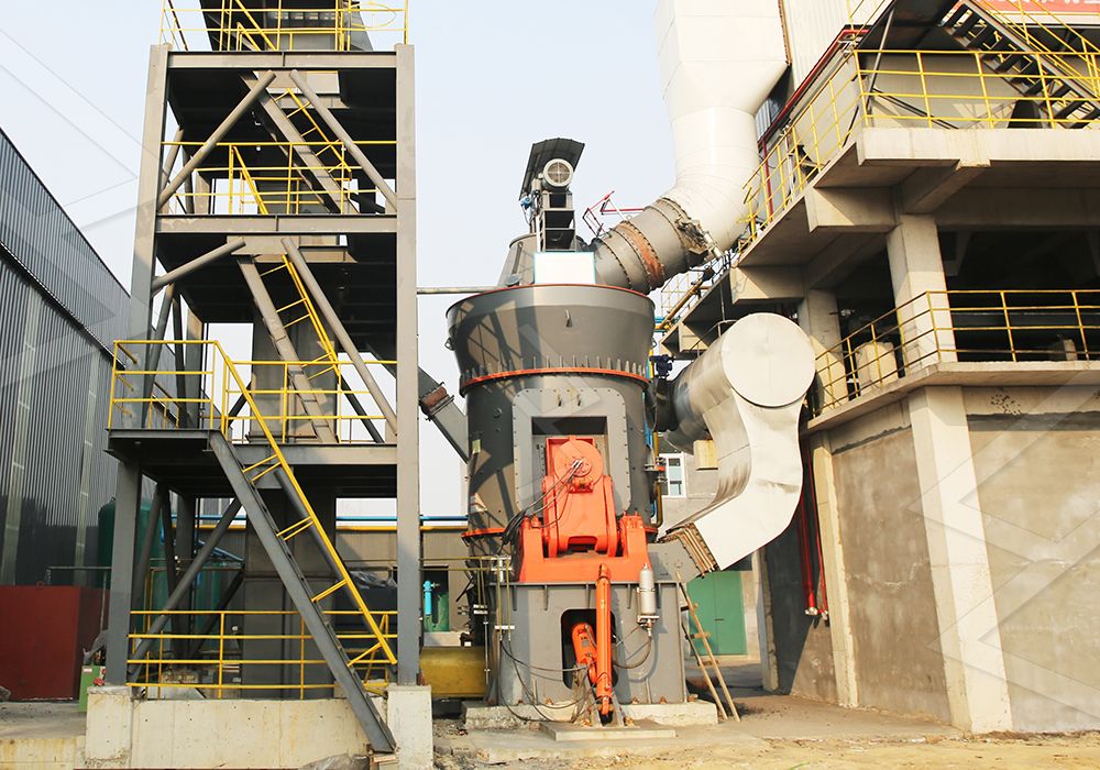 Vertical slag mill for industrial waste grinding