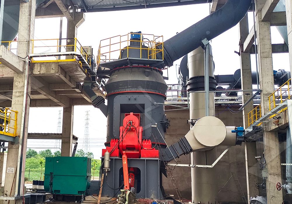 Vertical grinding mill diagram