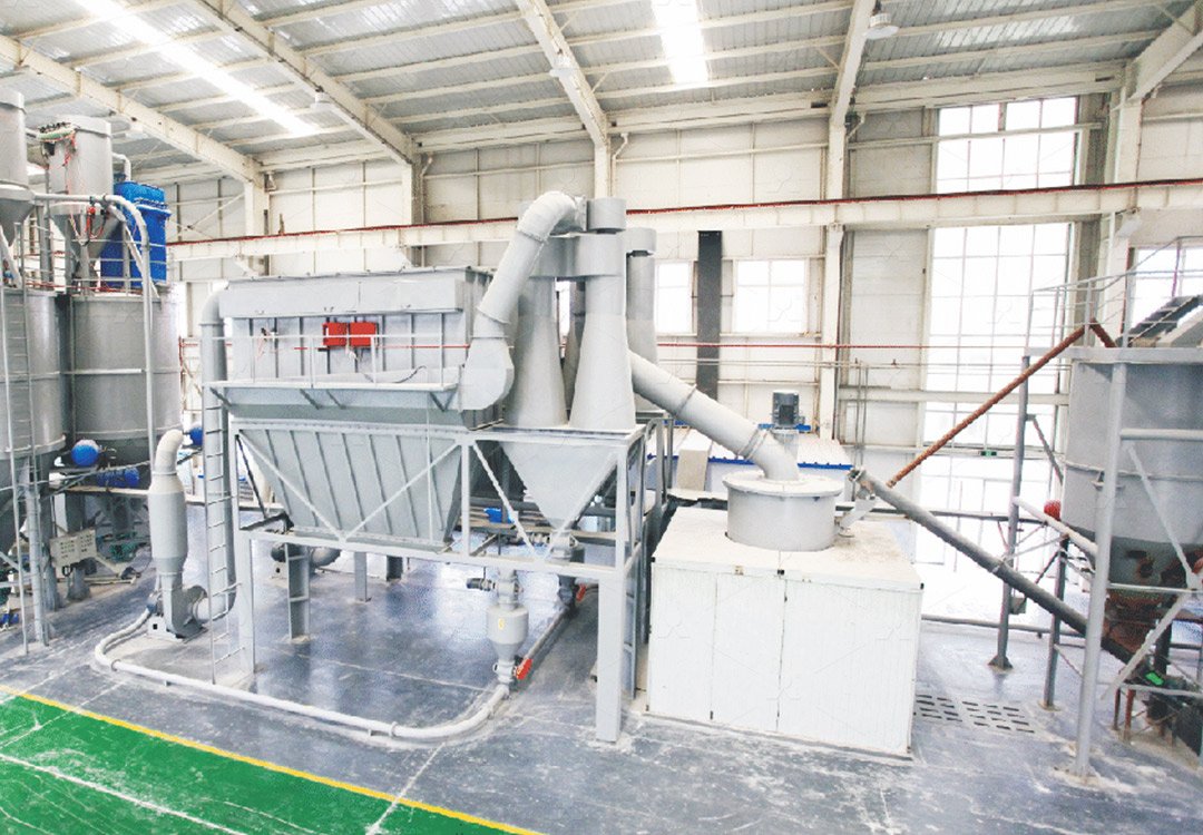MW Ultrafine Grinding Mill in Operation