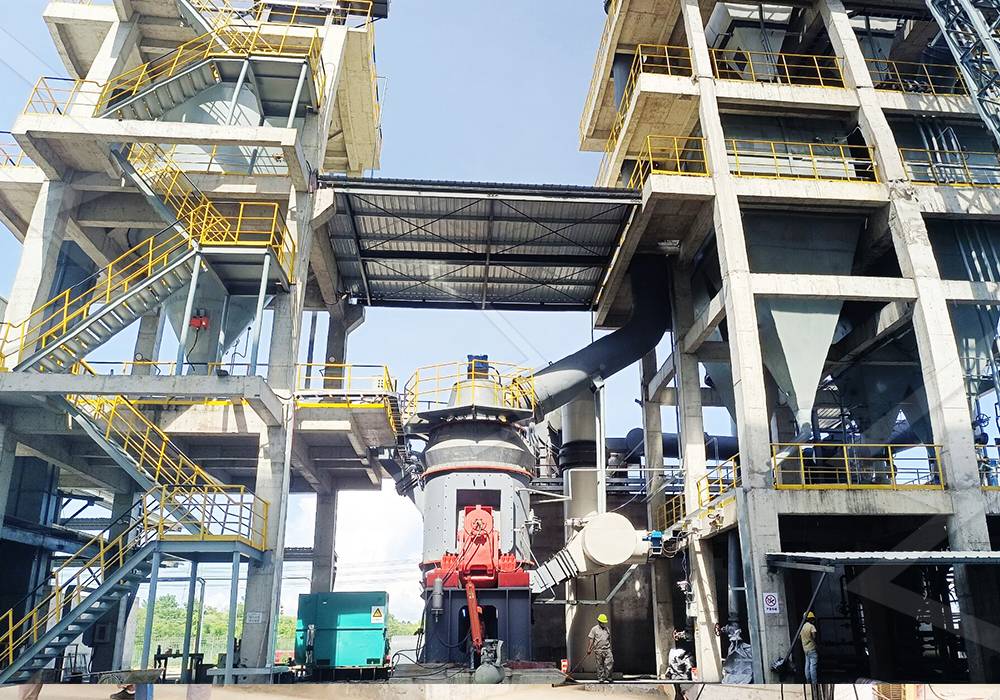 Vertical mill feeding system diagram