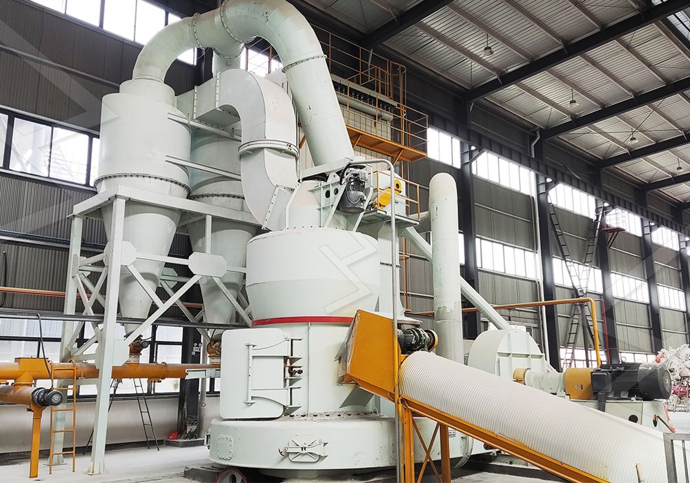 Chart comparing grinding mill types based on fineness and capacity