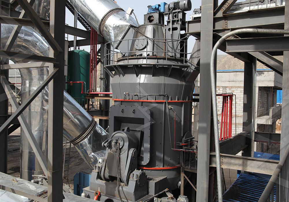 Grinding mill for limestone clinker and crucible slag processing