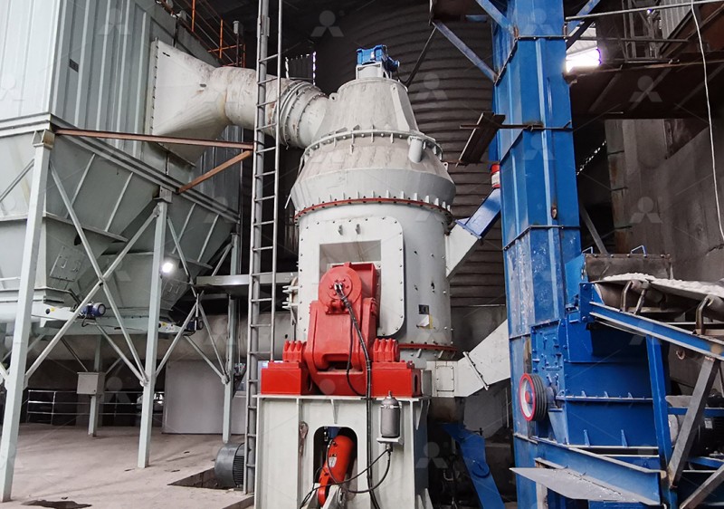 Asphalt grinding plant with vertical mill