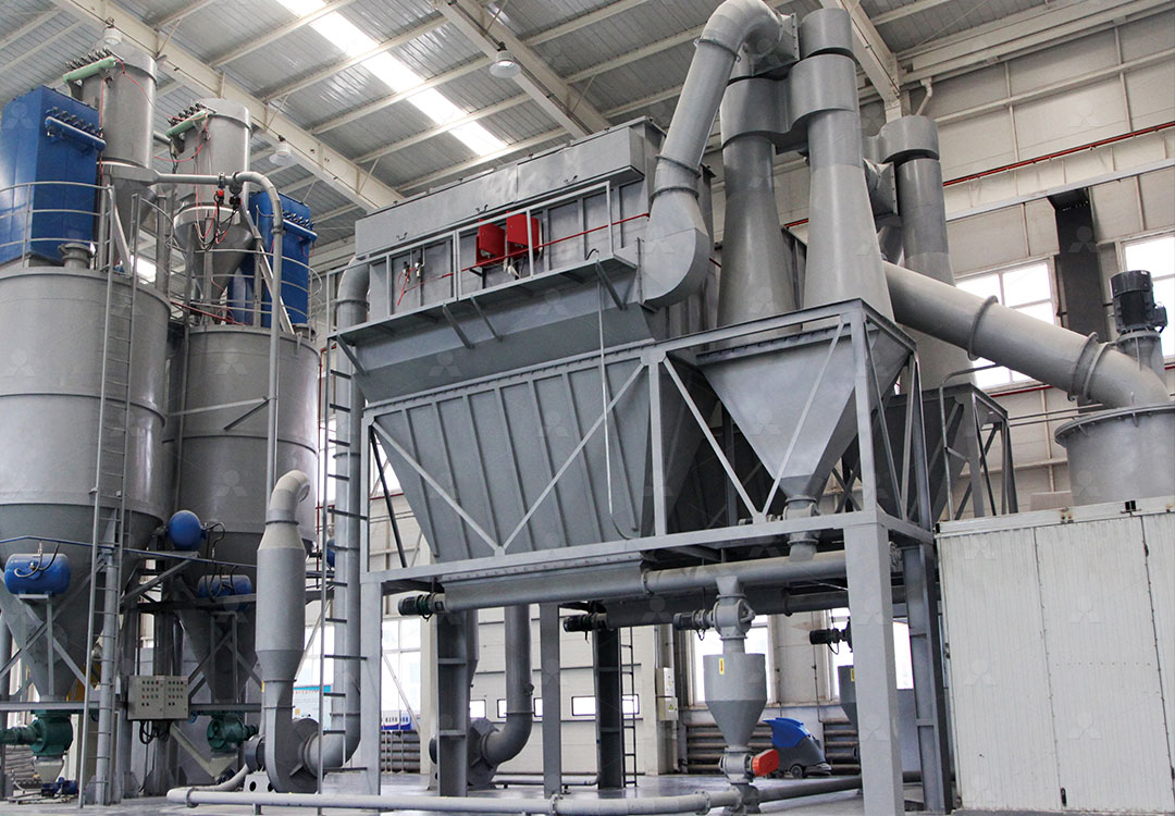 Ultrafine vertical grinding mill for mineral processing